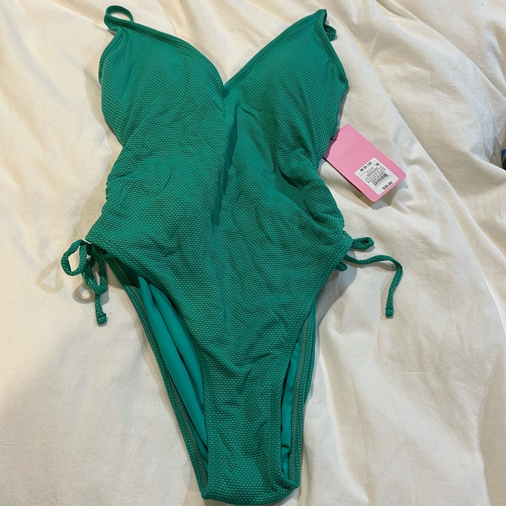 Stoney Clover x Target Kelly Green Bathing Suit NWT M